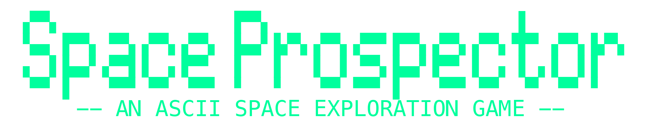 Space Prospector — An ASCII Space Exploration Game